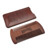 Barbanegra Legendary's Peine de madera para barba y bigote con