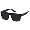 LYZOIT Square Sunglasses for Men Women Oversized Big UV Protection