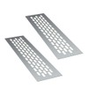 sossai® Alucratis Aluminium Ventilation Grille (Pack of 2) | Rectangular