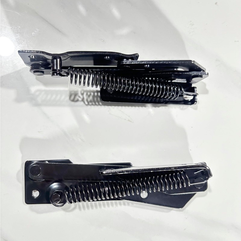 YIDELAI - Spring Hinge (1 Pair) 90 Degree Folding Lifting