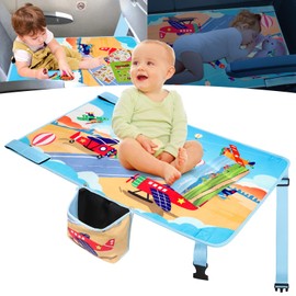 Gocozy Airplane Seat Extender for Kids, Toddler Airplane Bed, Travel Essentials for Kids, Airplane