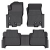 GINOWY-Floor Mats for Nissan Frontier 2022-2025 Crew Cab Floor Mats
