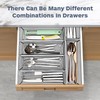 Smgmg Silverware Drawer Organizer, Cutlery Drawer Organizer, 6 Pack Utensil