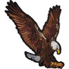 Bald Eagle Embroidered 10.5" Extra-Large Sew-On Patch for Backpacks, Jackets,