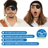 enttgo enttgo Eye Patch,2Pcs Eye Patches for Adults,Adjustable Lazy Piratel