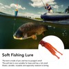 9Pcs Simulation Fishing Lures PVC Luminous Soft Fishing Baits for