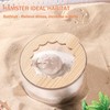 PESNLO Hamster Sand Bath Container, Hamster Sand Bath Box, Critter's