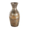 Deco 79 Bamboo Wood Decorative Vase Antique Inspired Pot Centerpiece