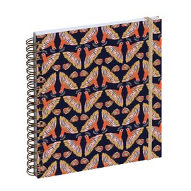 Exacompta - Ref 1804535E - 1 SAS 18S Lady Color Design Desk Calendar 15 x 17 cm Weekly Diary September 2025 to August 2026 - Birds Design