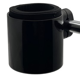 Kroozie Stealth Bike Cup Holder - Gloss Black - The Ultimate Handlebar Accessory for Your Ride - Fits All Bikes, E-Bikes, Scooters & Keeps Your Cups Beverage Secure