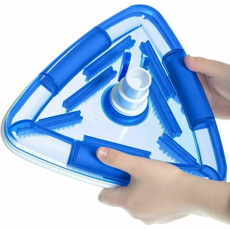 Milliard Sea-Thru Triangle Weighted Pool And Spa Vacuum Head, 11"