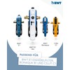 2 x Filter Element for BWT E1 Single-Lever Filter Hygiene