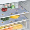 Fridge Liners,8 Pcs Daisy Fridge Shelf Liners Refrigerator Mats Drawer