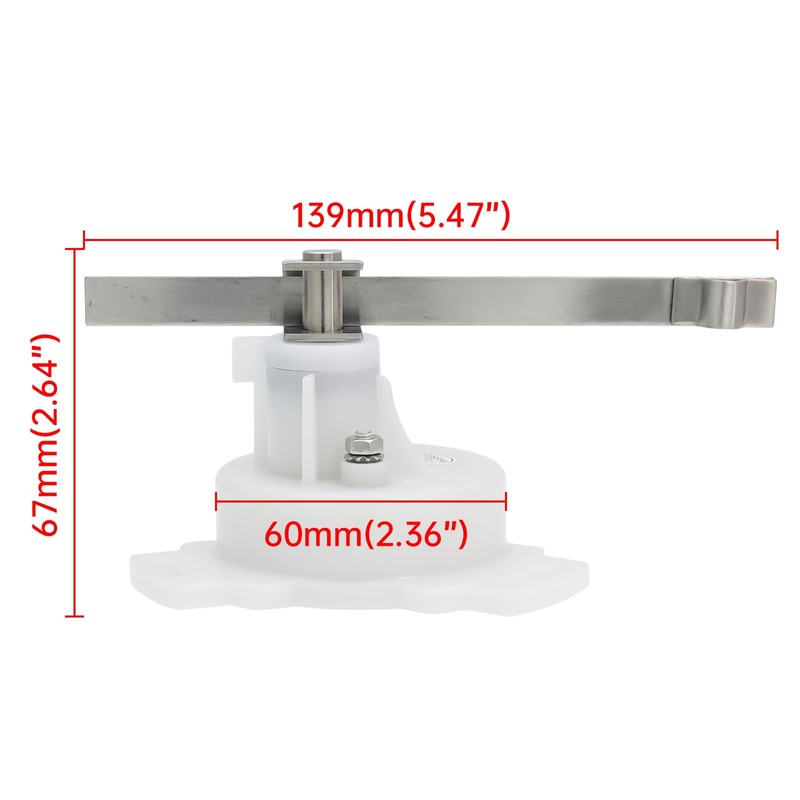 MH Boat Trim Gauge Sensor Rudder Angle Indicator 0-190ohm Signal