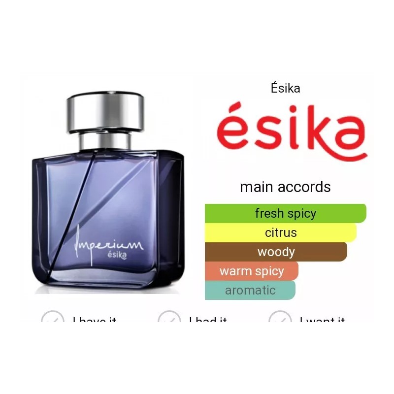 ESIKA IMPERIUM EAU DE TOILETTE FOR MEN - FRAGANCIA PARA