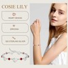 Cosie Lily Women's Bracelet 925 Sterling Silver Heart Bracelets Women