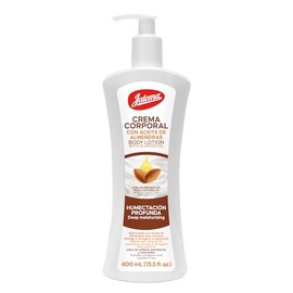 Jaloma  Crema Corporal de Almendras, Humectacin Profunda, contiene Omega 3, Omega 6 y vitamina E, 400 ml