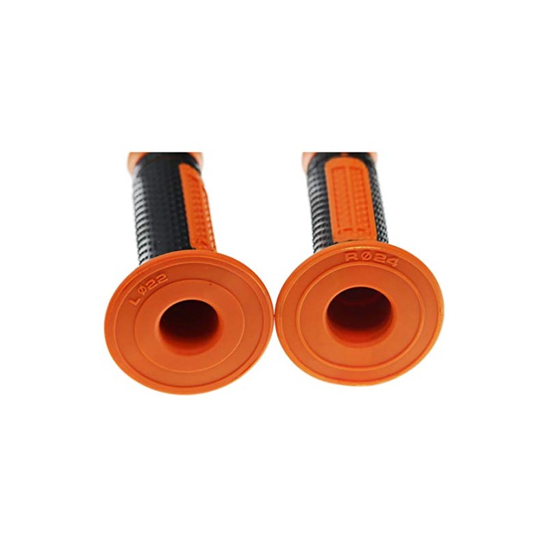 Rubber Handlebar Grips for Motocross Pitbike Enduro Trial MX Freeride