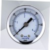 iplusmile 3pcs Psi Dual Scale Air Pressure Gauge Pressure Dial