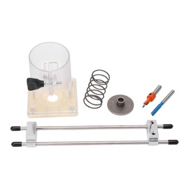 Door Lock Hole Opener Locator Aluminum Alloy Precise Wooden Door Frame Hole Opener Slotting Machine Positioning Mold