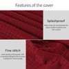 2Pcs Armrest Covers Spandex Stretch Fabric Waterproof Arm Caps Anti-Slip