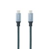Nanocable 10.01.4102-COMB - USB 3.1 Gen2 10Gbps 5A, 4K/60Hz, USB-C/M-USB-C/M,