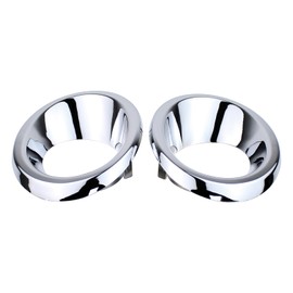 DriveFix Fog Light Cover Trim Ring Chrome Driver and Passenger Side for Nissan Pathfinder 2013-2016