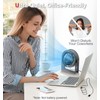 2025 New Desk Fan, Quiet Air Circulator Mini Fan for