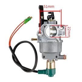 Drblawi Compatible with 7500 8500 Carburetor for Titan Portable Generator TG6500 TG6500ES TG7500M TG8000 TG8500M TG8500RC TG9000ES Honeywell HW7500 HW7500E HW7500EL 7500 Watt 420cc Engine