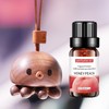 Veecent Octopus Car Air Freshener - Solid Wood Car Diffuser