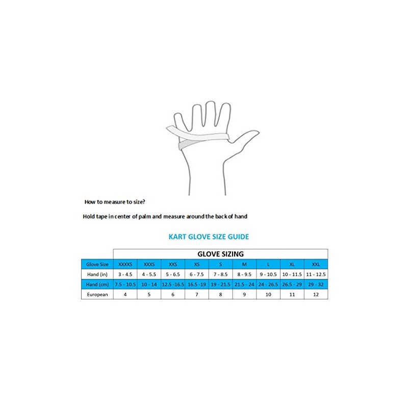 New Kart Racing Gloves Made of OMARA AND POLYESTER for