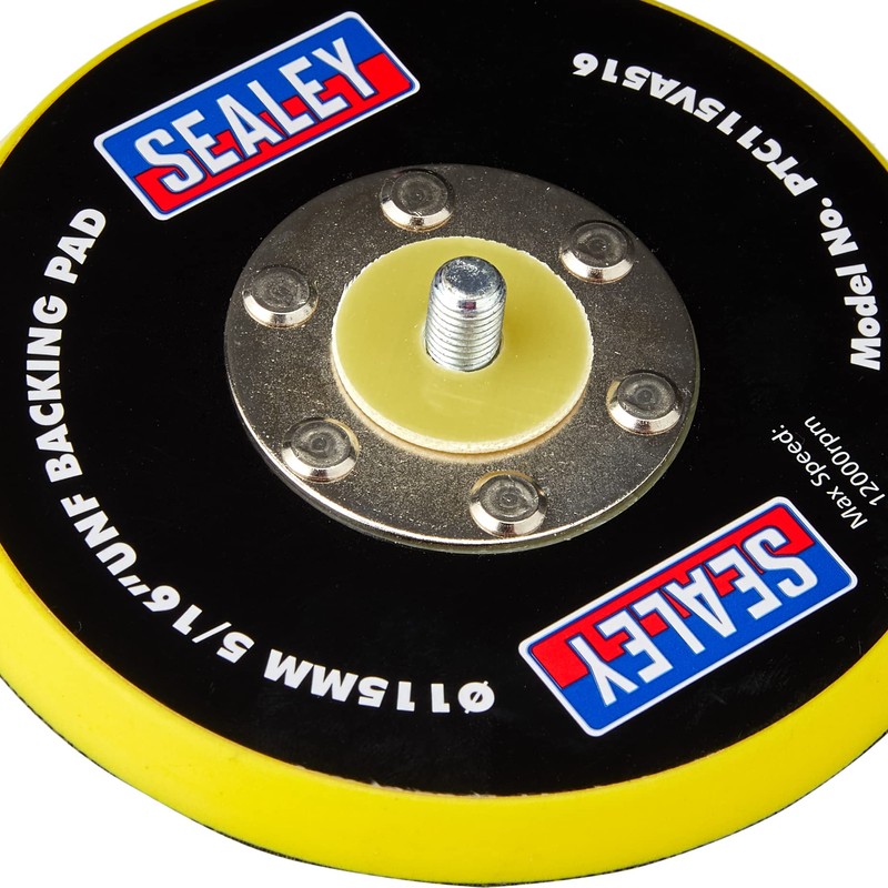 Sealey PTC115VA516 Hook & Loop Backing Pad Ø115mm 5/16"UNF