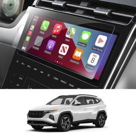 WEIPIN Kompatibel mit Hyundai Tucson NX4 2022 2023 Navigation Schutzfolie, Glas Displayschutzfolie für Tucson 2023 10,25 Zoll GPS Glasfolie-Displayschutz, 9H Anti-Kratzen