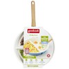 GoodCook Healthy Ceramic Titanium-Infused 12" Divided Skillet, Light Blue –