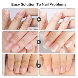 JIAKOU JIAKOU | Crisp Fragrance 15-Piece Nail Polish Kit with Vitamin E and Jojoba Nail Strengthener Essence forile, Peeling, and Thin Nails