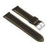 StrapsCo Perforated Leather Rally Quick Release Watch Band Strap -