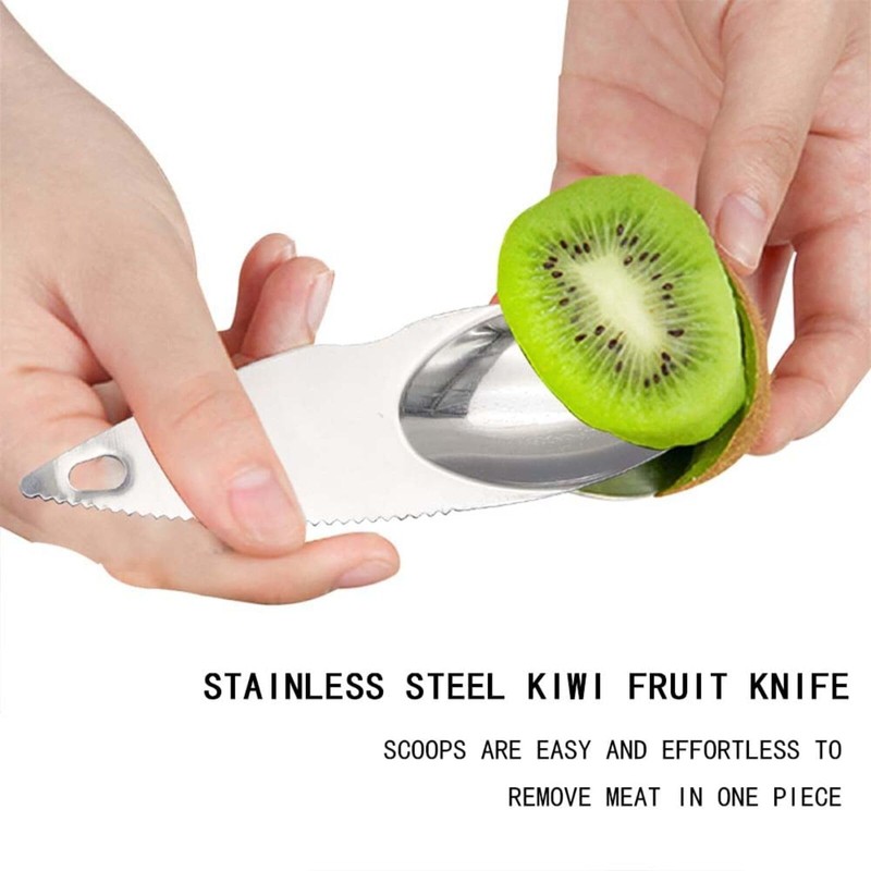 CVNRCLP 6-Piece Fruit Opener Set - Kiwi Spoon & Slicer