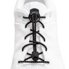 Lock Laces No-Tie Elastic Shoelaces - black