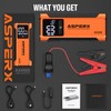 ASPERX AX4500 Jump Starter,4500A Peak Car Starter for Up to