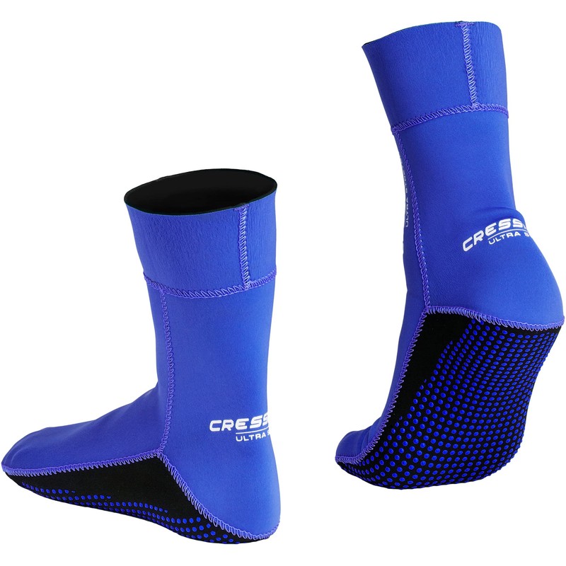 Cressi Ultra Stretch Socks 1.5 mm, Blue, L