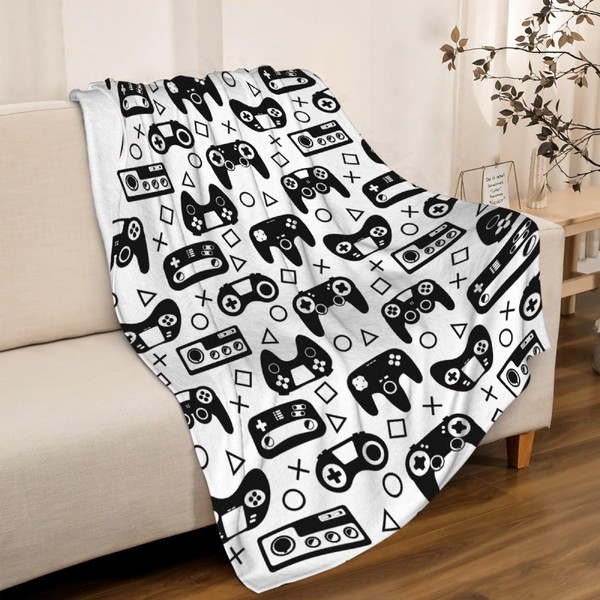 SUPERICH Game Gaming Blanket Gifts Super Soft Fleece Throw Blankets