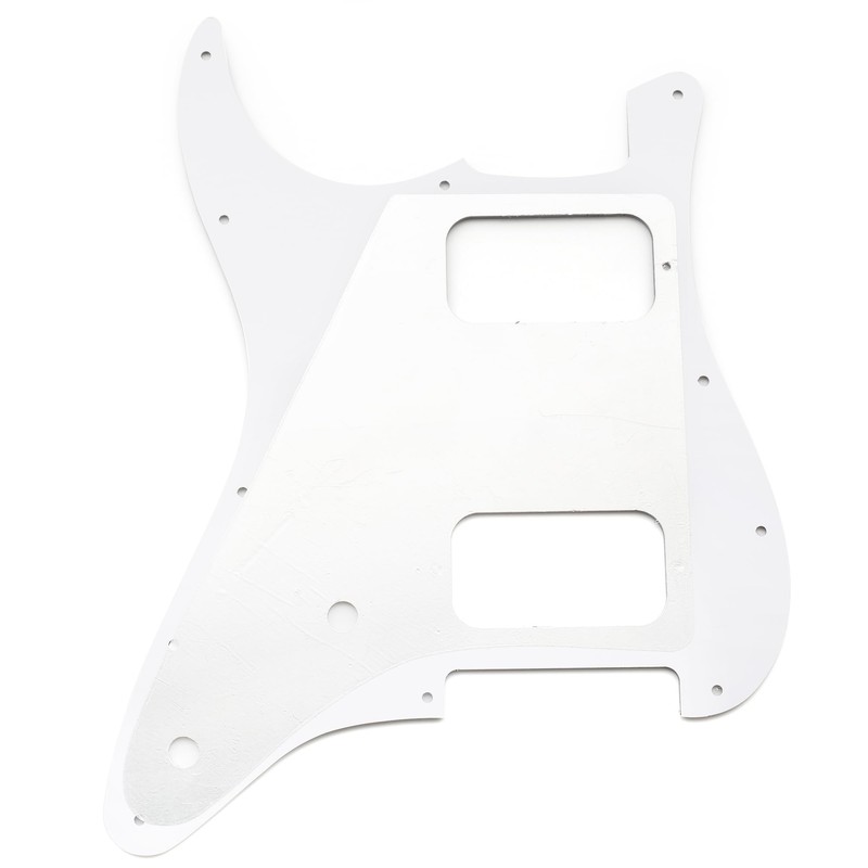 Musiclily Pro 11 Holes ST HH Guitar Pickguard with Round