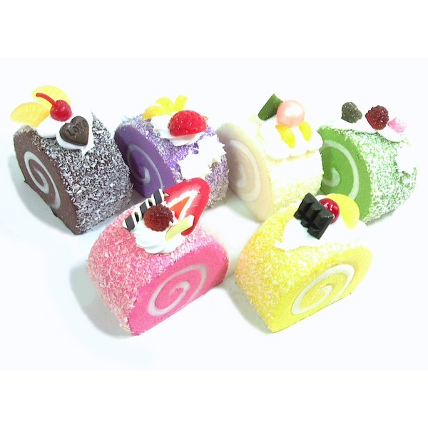 Food Samples, Bread, Sweets Display, Realistic Samples, Toy Set (Roll