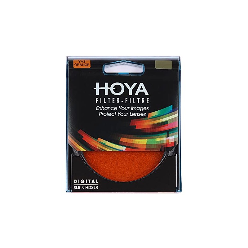 Hoya 58 mm HMC YA3 Round Filter - Orange