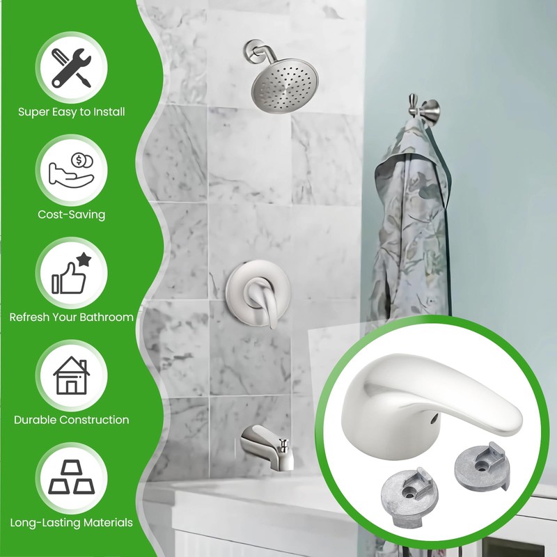 Shower Handle Replacement for Moen 100657 100224 179100 Lever Shower