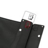 Bolsa de Basura Diseño Compacto Negro de Cuero Plegable para