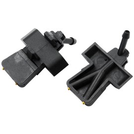 Kalunfex 2 Pcs Automatic Windshield Washer Nozzle for Micra K12 28931AX600 Windscreen Washer Nozzles