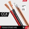 Install Link 14 Gauge Speaker Wire (Speaker Cable) for Car,