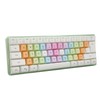 61 Keys Mechanical Keyboard RGB Backlight Colorful Keycaps Mini Wired