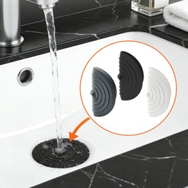 Tapones de Drenaje de Silicona Tapones de Fregadero de Silicona universales para bañeras y fregaderos estándar Etiqueta de Drenaje fácil de Limpiar